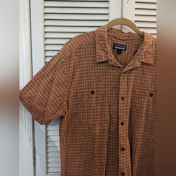 Patagonia Men's Back Step Button Up Shirt XL - Picture 4 of 6